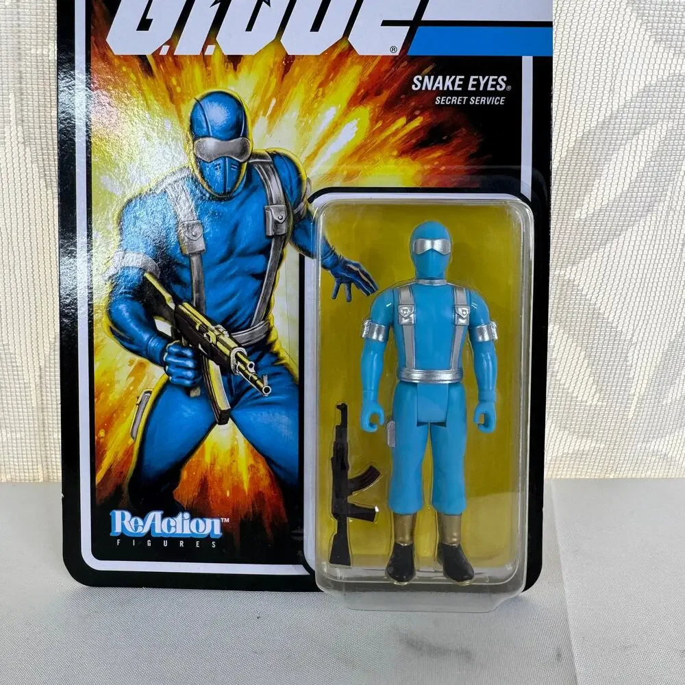 Super7‎ GI Joe Snake Eyes Secret Service ReAction Figures Wave 2 2021